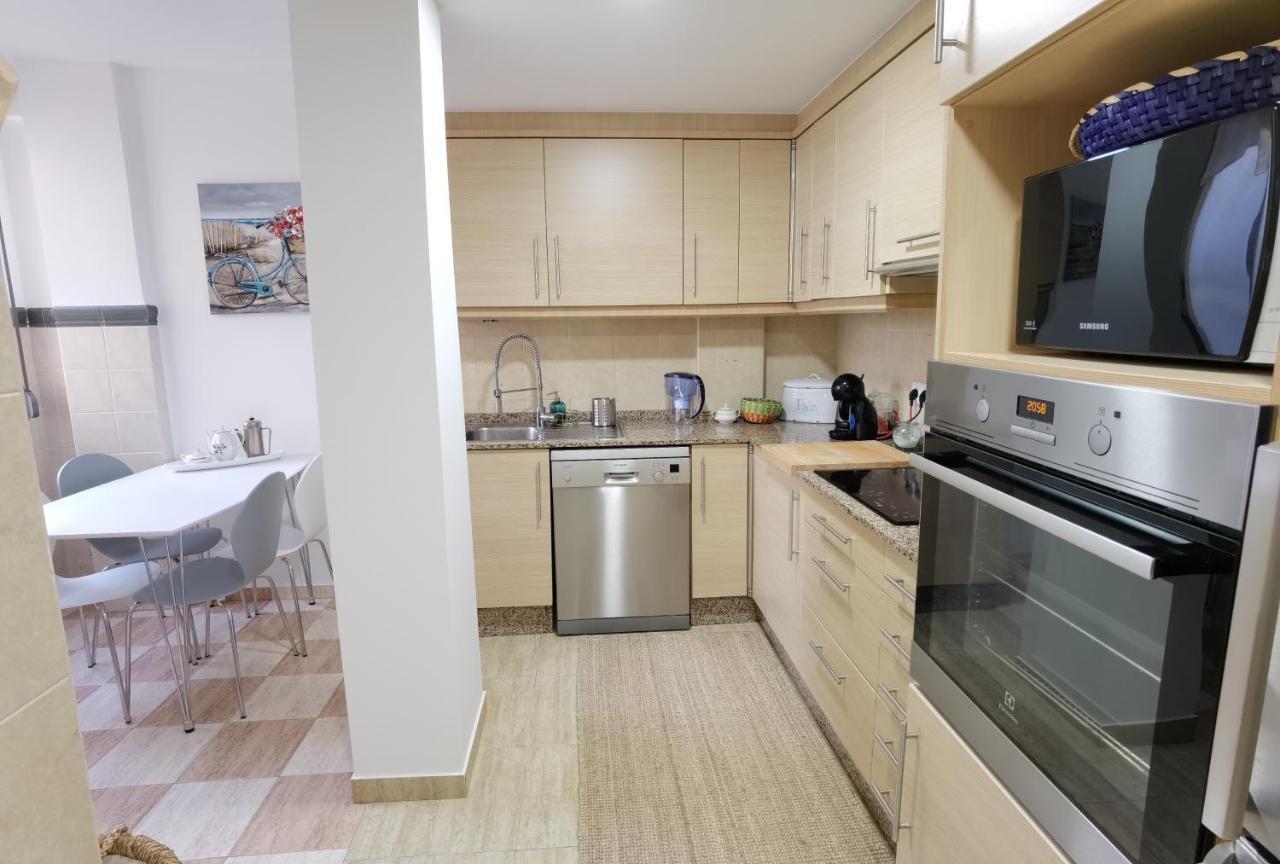 Apartamento del Azahar Playa de Gandia Bagian luar foto